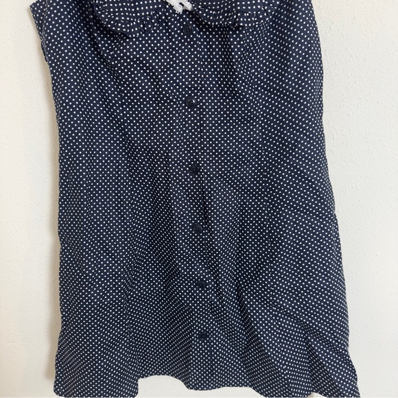 Reformation soraya polka dot sleeveless linen dress - Picture 4 of 10